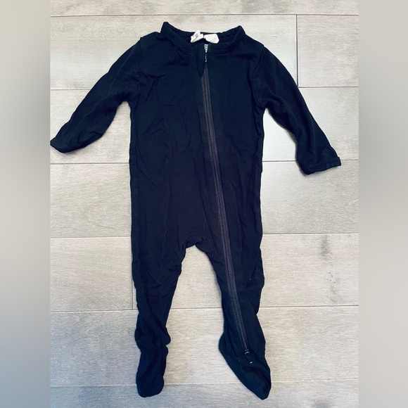 Kyte baby zippered footie - midnight - Picture 2 of 4